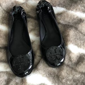 Tory Burch Patent Reva Ballet Flat